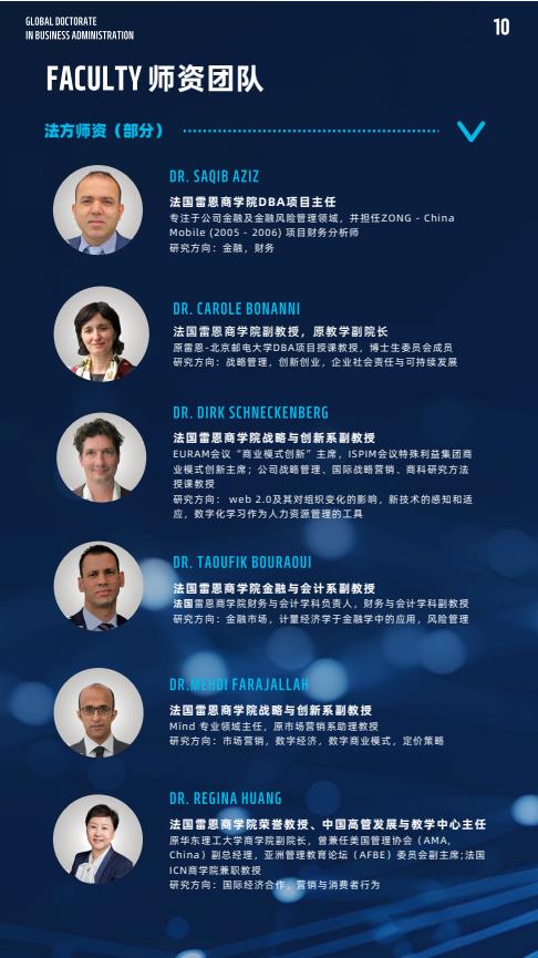 機器人與人工智能方向-全球工商管理博士（GDBA in R&Al）簡章-法國雷恩商學(xué)院