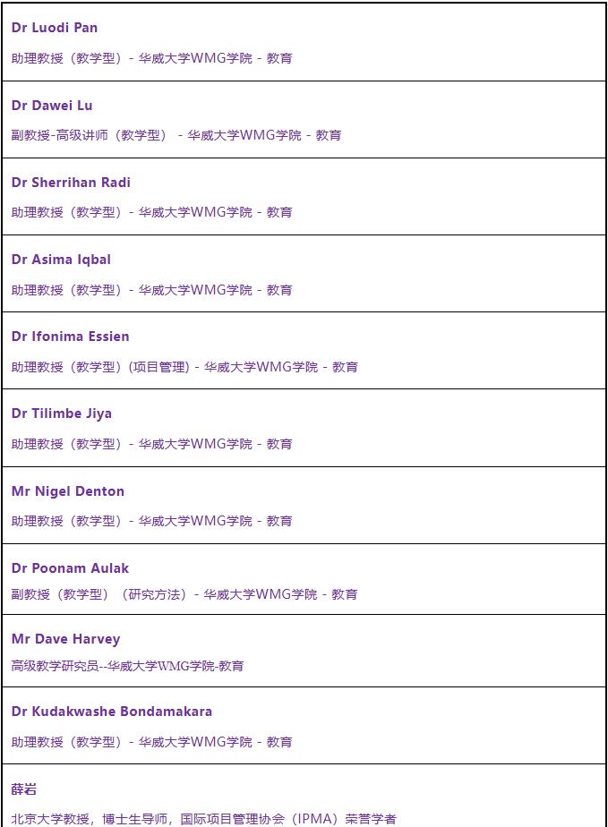 北京城市學(xué)院華威大學(xué)項(xiàng)目管理碩士招生簡(jiǎn)章