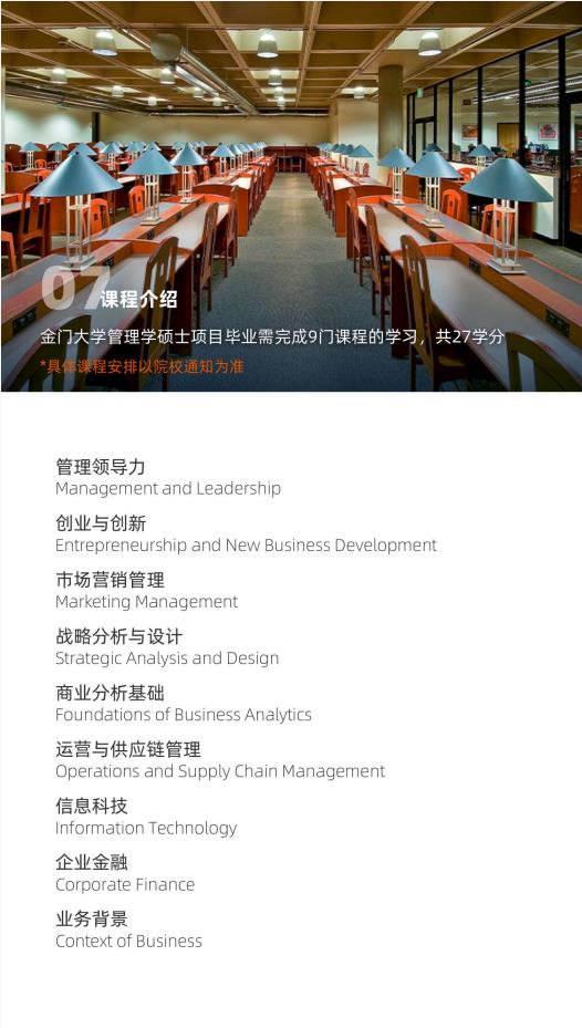 美國金門大學(xué)管理學(xué)碩士GGU MOM簡章